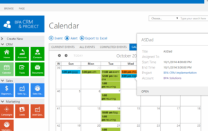 BPA CRM 2015 - Mehrfarbiger Kalender