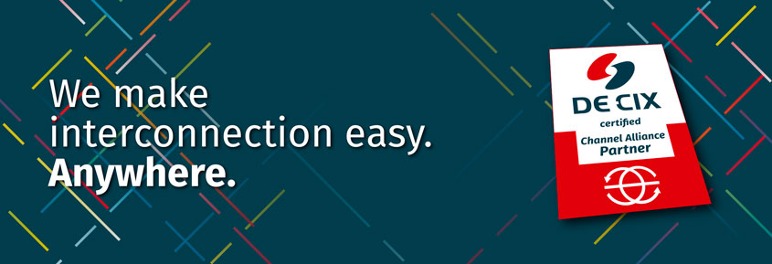DE-CIX Certified Channel Alliance Partner