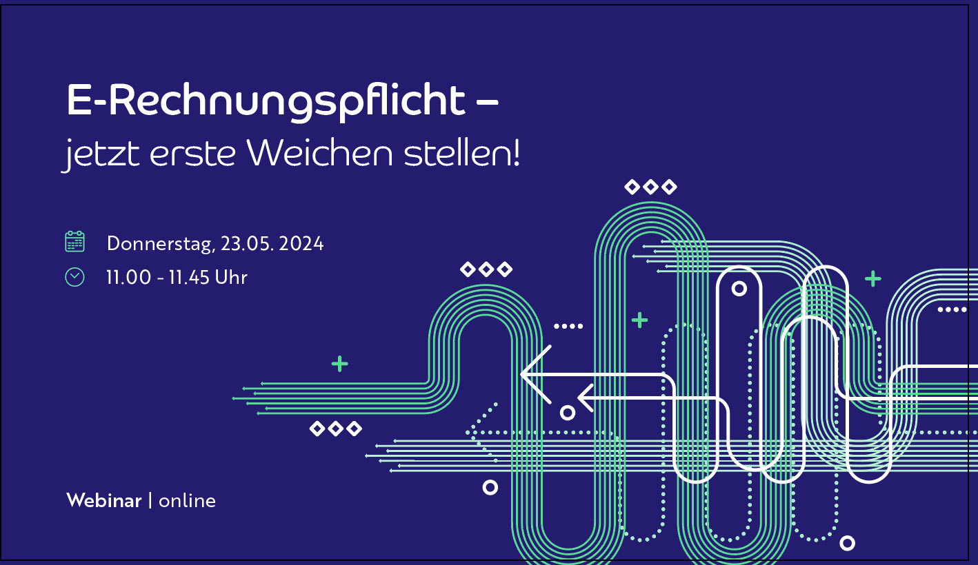 Webinar: E-Rechnungspflicht - Jetzt erste Weichen stellen! (Bild: MR Datentechnik)